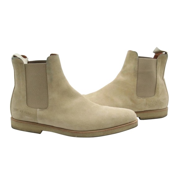 Common Projects Chelsea in Suede Sand 10 CP-S0919P-B002 - Picture 4 of 9